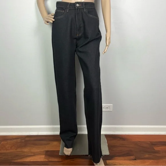 NEW WEWOREWHAT REVOLVE HIGH-WAISTED JEANS - Picture 2 of 8